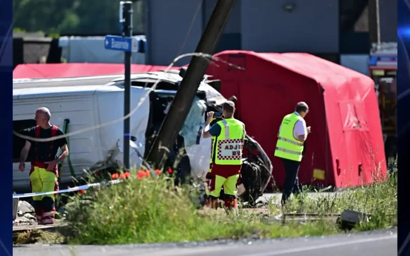 School Minibus Collides With Train in Belgium, Four Dead