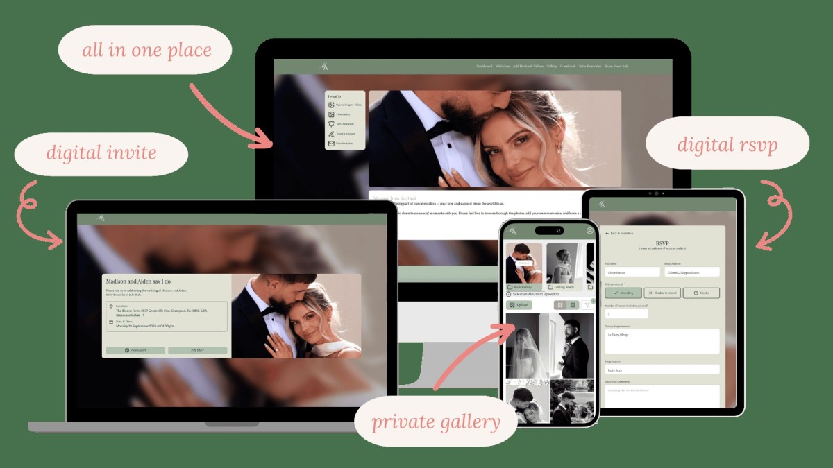 Free Digital Invitations & RSVP Experience Launches on GUESTPIX