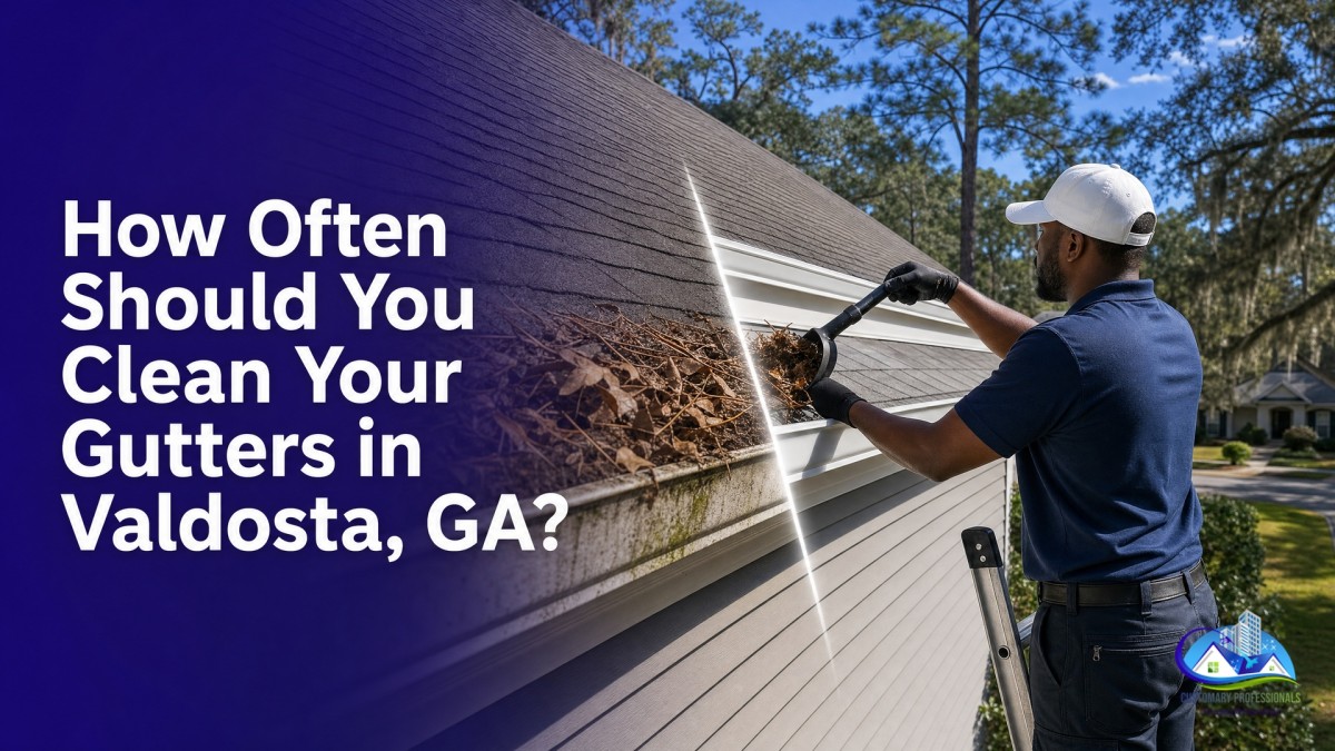 Customary Professionals Publishes 2026 Valdosta Gutter Cleaning Schedule Guide