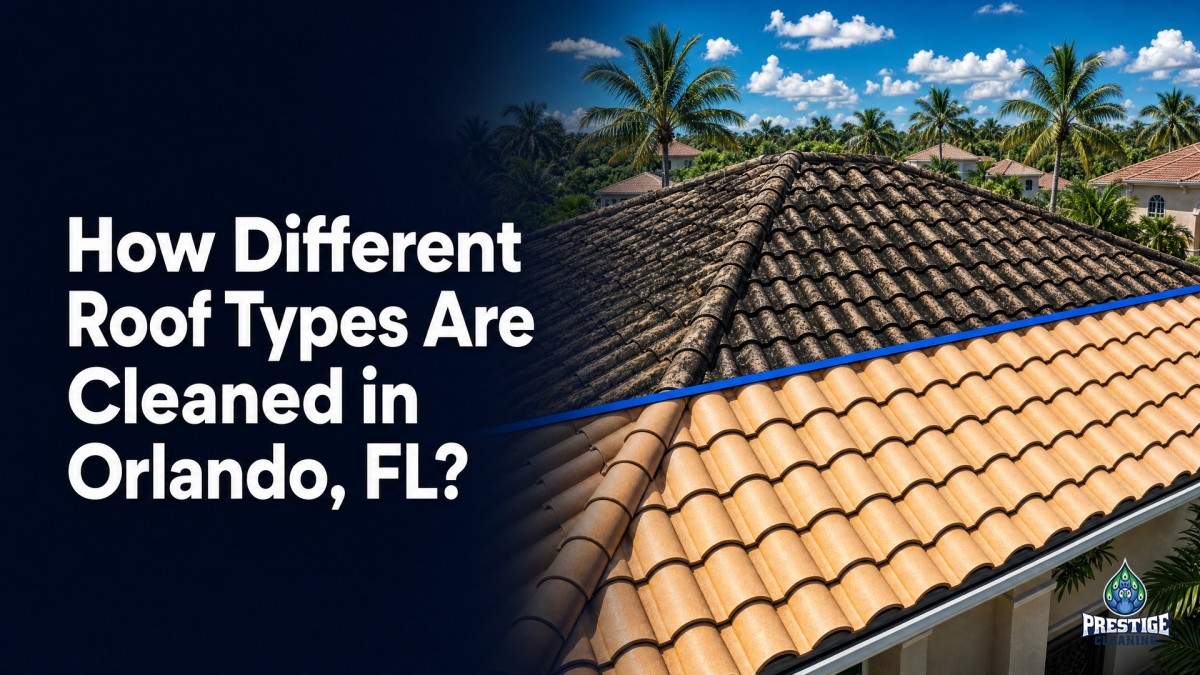 New Prestige Cleaning Guide Matches Roof Cleaning Method to Material