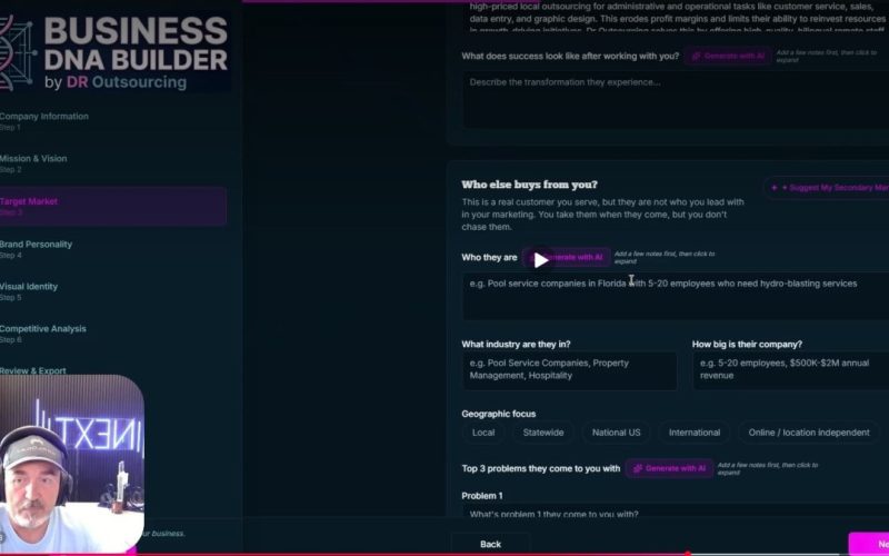 Free Business DNA Builder Launches on DR Outsourcing’s AI Hub