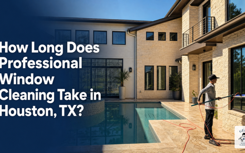 Geek Window Cleaning Publishes Houston Window Cleaning Time Guide