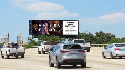 Compass Connections, A21, Clear Channel Outdoor and Union Pacific Launch Anti-Human Trafficking Billboard Campaign