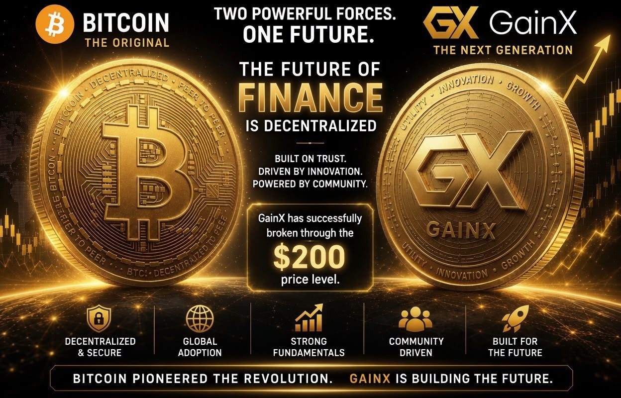 GainX Surpasses $200 as Historic Rally Continues, Emerging Among 2026’s Best-Performing Cryptocurrencies